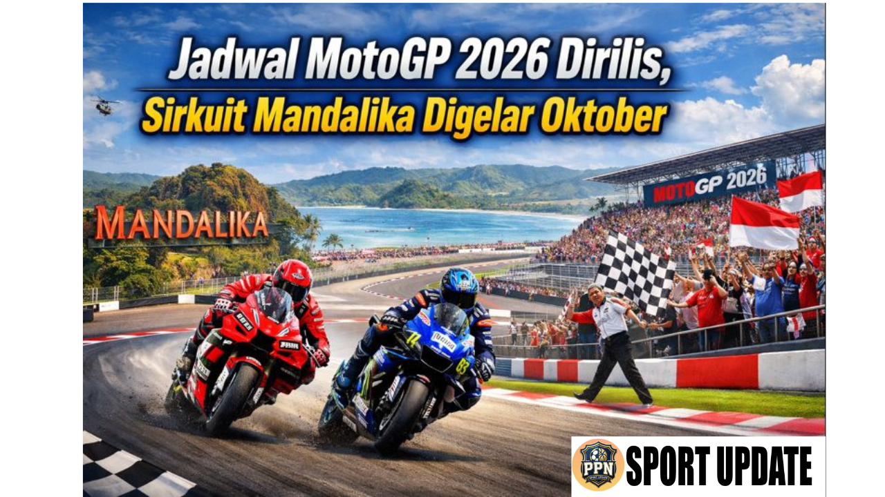 Jadwal MotoGP 2026 Dirilis, Sirkuit Mandalika Digelar Oktober
