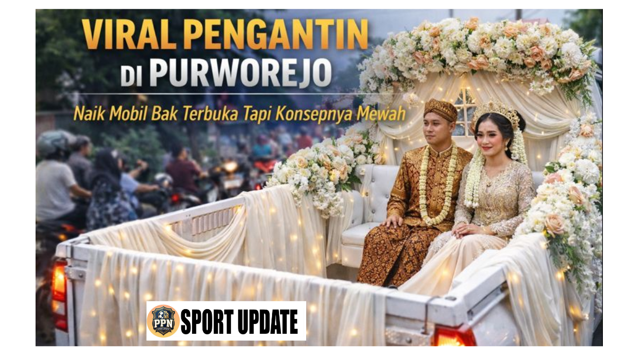 Viral Pengantin di Purworejo Naik Mobil Terbuka Dengan Mewah