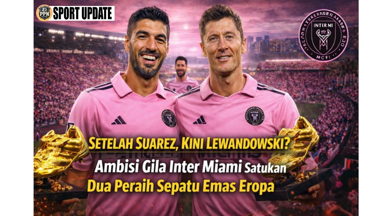 Setelah Suarez, Kini Lewandowski? Ambisi Gila Inter Miami Satukan Dua Peraih Sepatu Emas Eropa