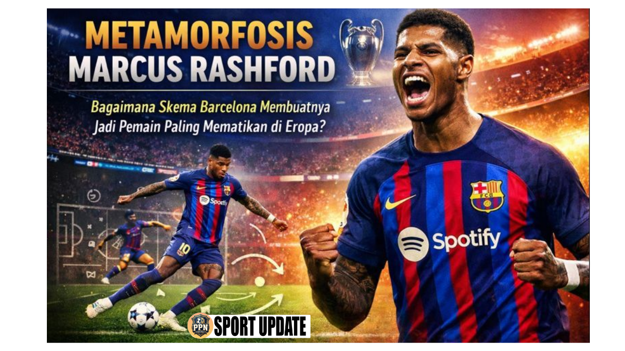 Metamorfosis Marcus Rashford: Bagaimana Skema Barcelona Membuatnya Jadi Pemain Paling Mematikan di Eropa?