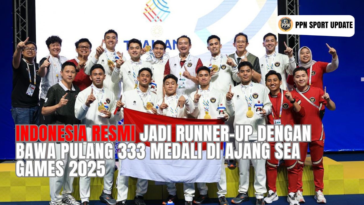 Indonesia resmi jadi runner-up dengan bawa pulang 333 medali di ajang SEA Games 2025
