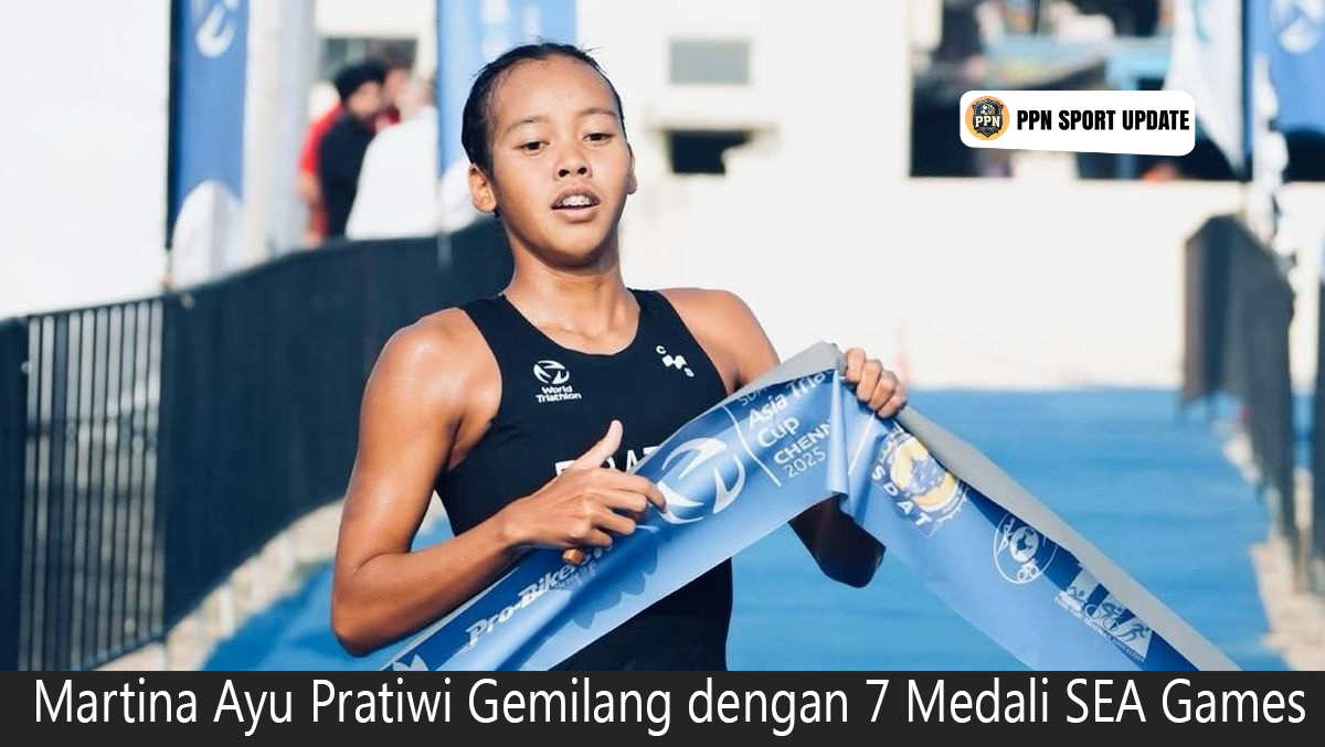 Martina Ayu Pratiwi Gemilang dengan 7 Medali SEA Games