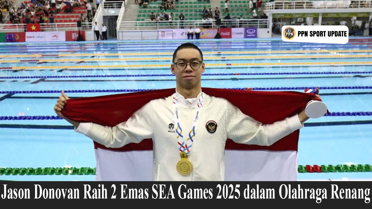 Jason Donovan Raih 2 Emas SEA Games 2025 dalam Olahraga Renang