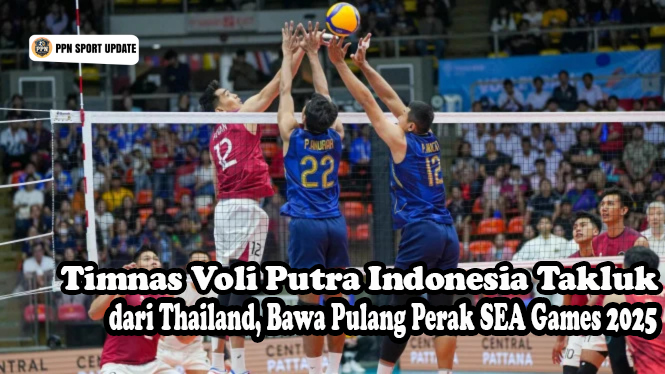 Timnas Voli Putra Indonesia Takluk dari Thailand, Bawa Pulang Perak SEA Games 2025