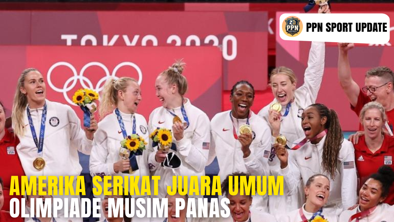 Amerika Serikat Juara Umum Olimpiade Musim Panas
