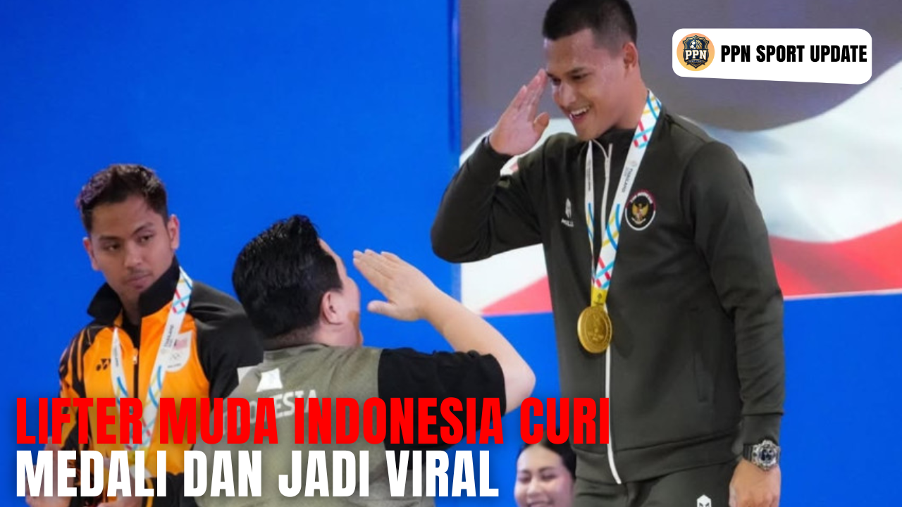 Lifter Muda Indonesia Curi Medali dan Jadi Viral