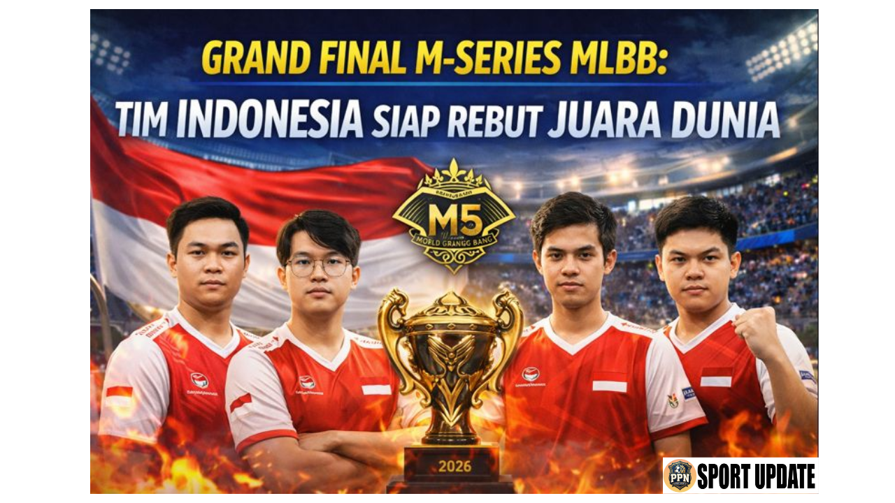 Grand Final M-Series MLBB: Tim Indonesia Siap Rebut Juara Dunia