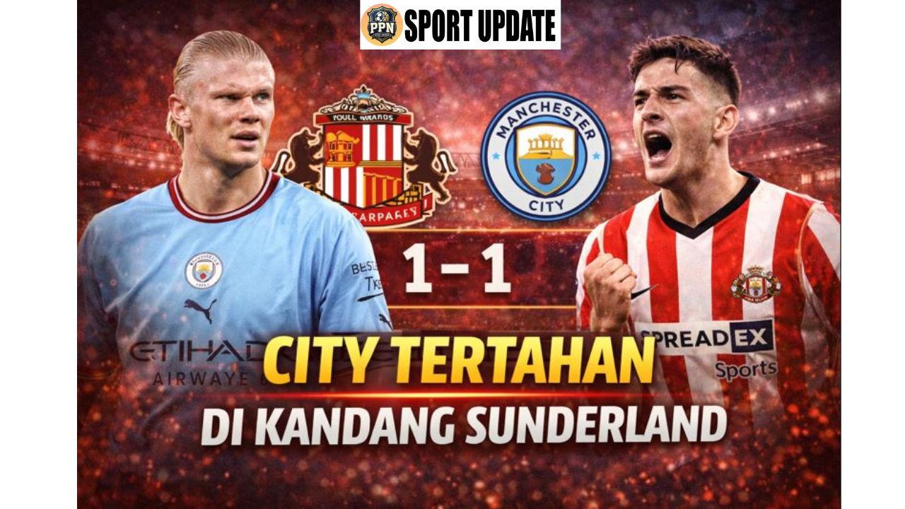 City Tertahan di Kandang Sunderland