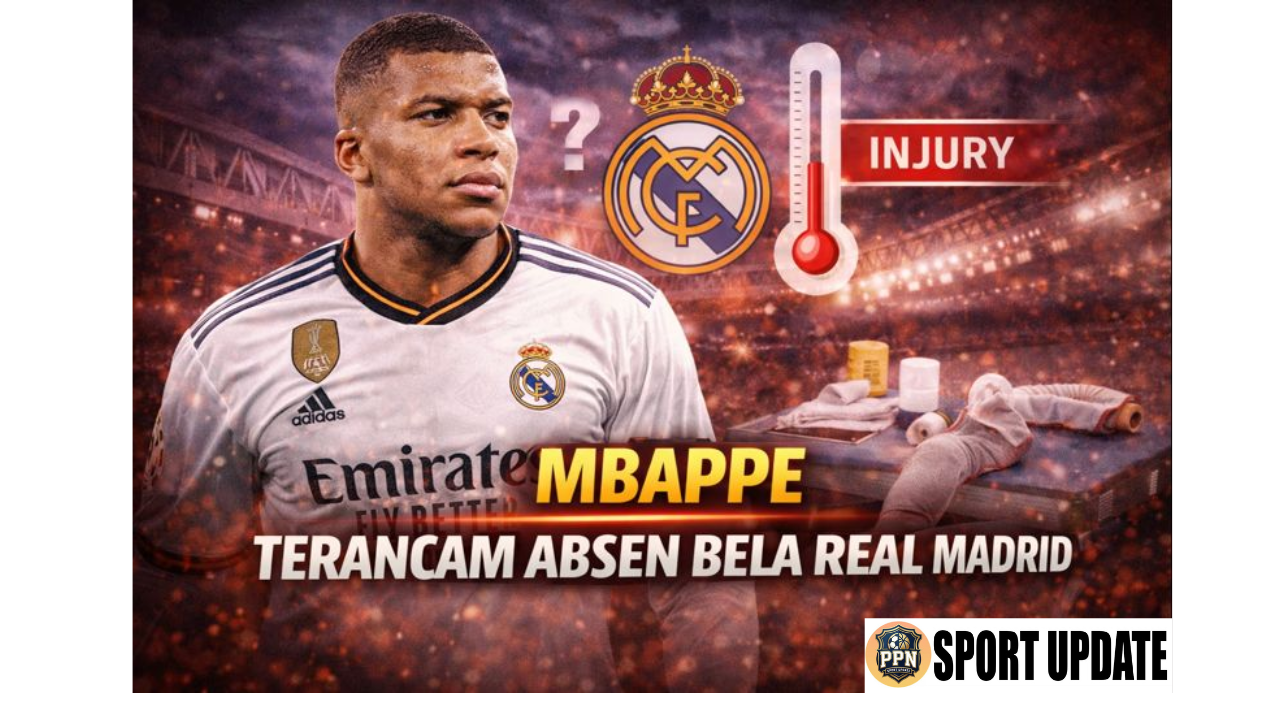 Mbappe Terancam Absen Bela Real Madrid