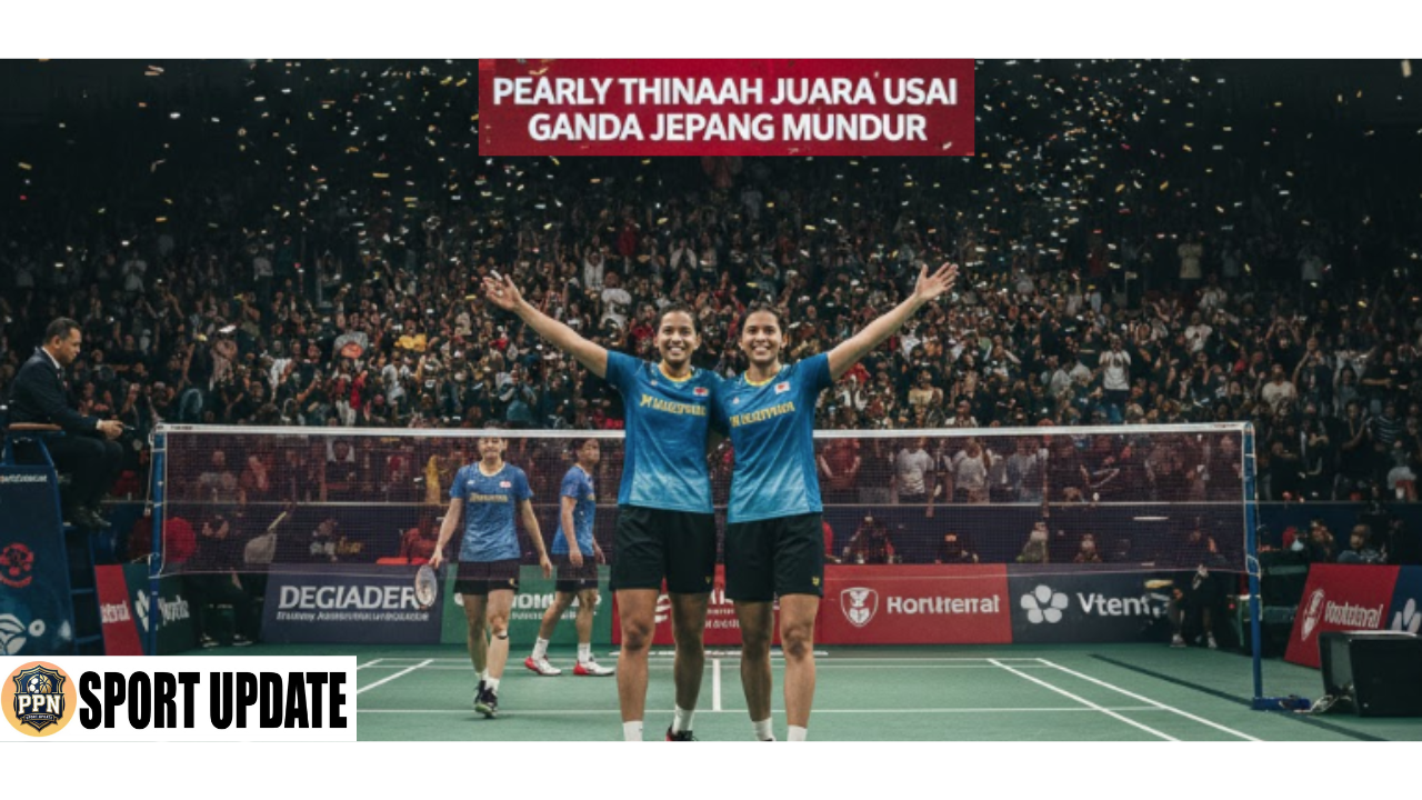 Pearly Thinaah Juara Usai Ganda Jepang Mundur