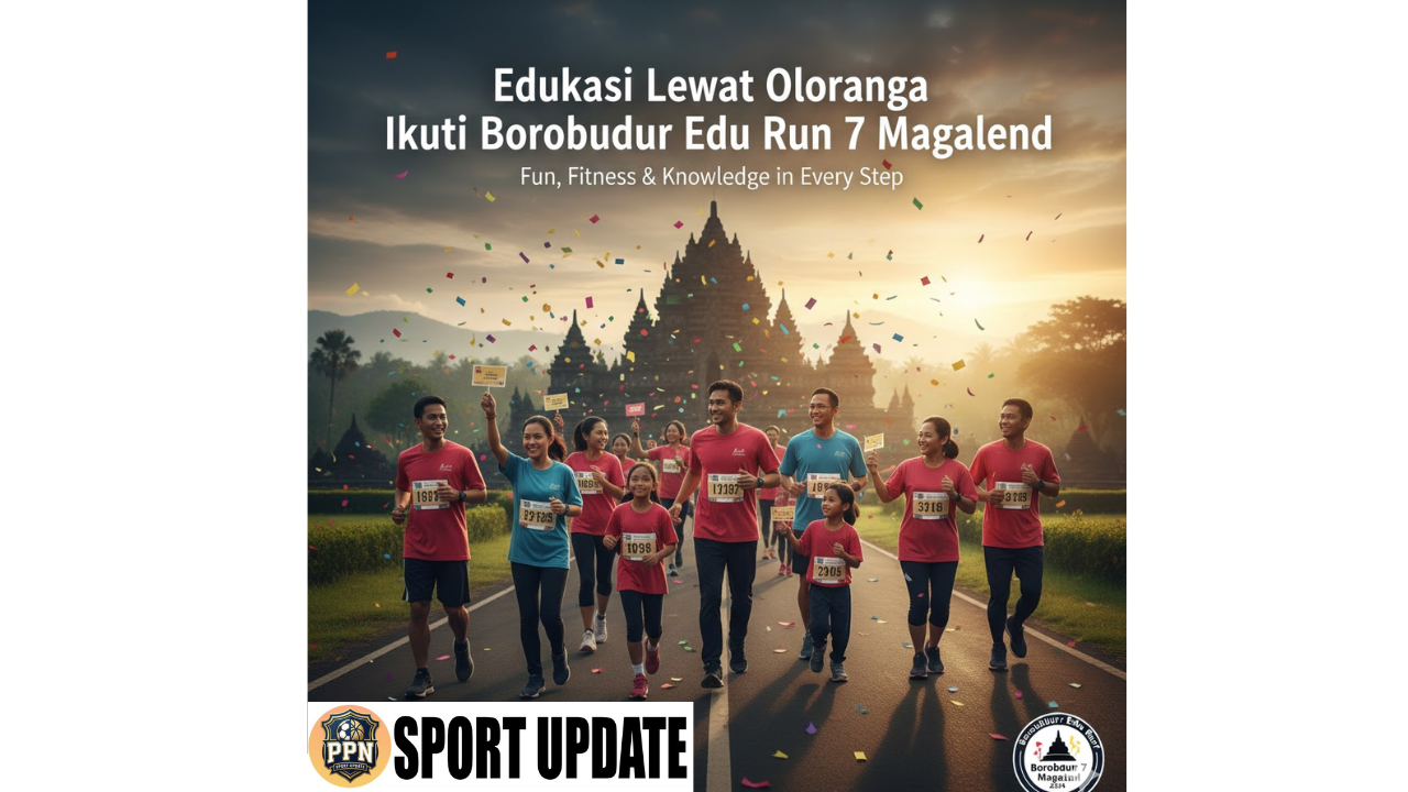Edukasi Lewat Olahraga Ikuti Borobudur Edu Run 7 Magelang