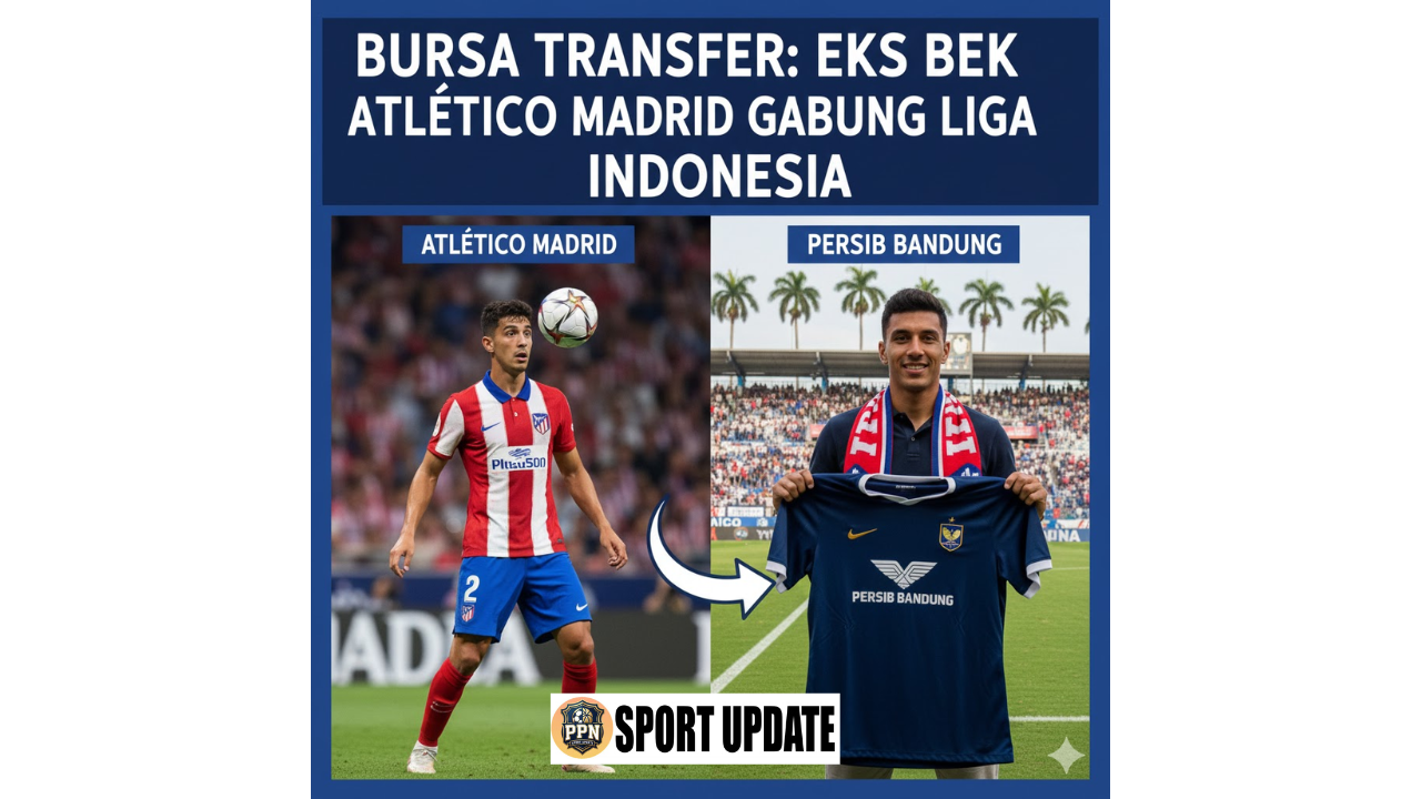 Bursa Transfer: Eks Bek Atletico Madrid Gabung Liga Indonesia