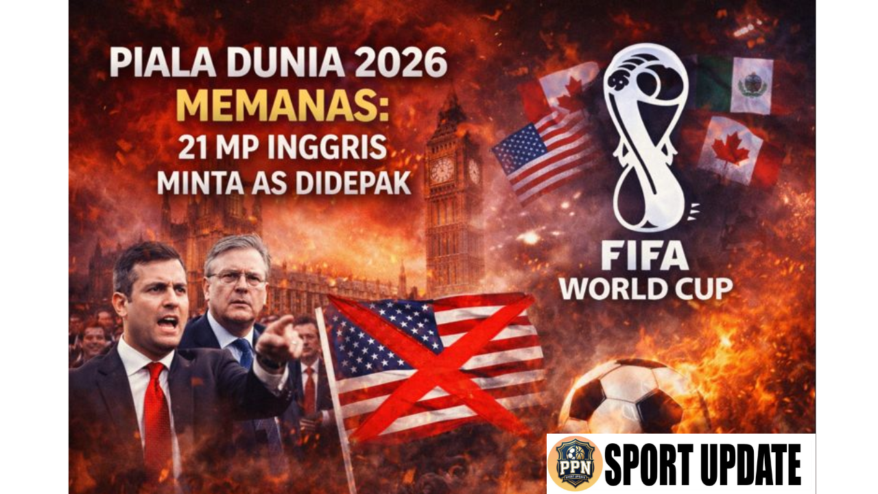 Piala Dunia 2026 Memanas: 21 MP Inggris Minta AS Didepak