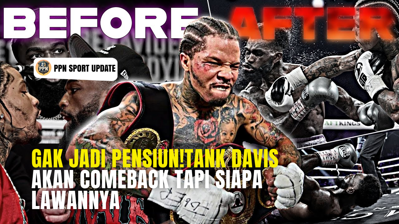 Gak Jadi Pensiun!Tank Davis Akan Comeback Tapi Siapa Lawannya