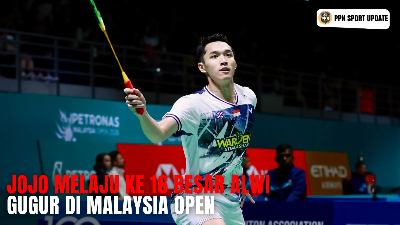 Jojo Melaju ke 16 Besar Alwi Gugur di Malaysia Open