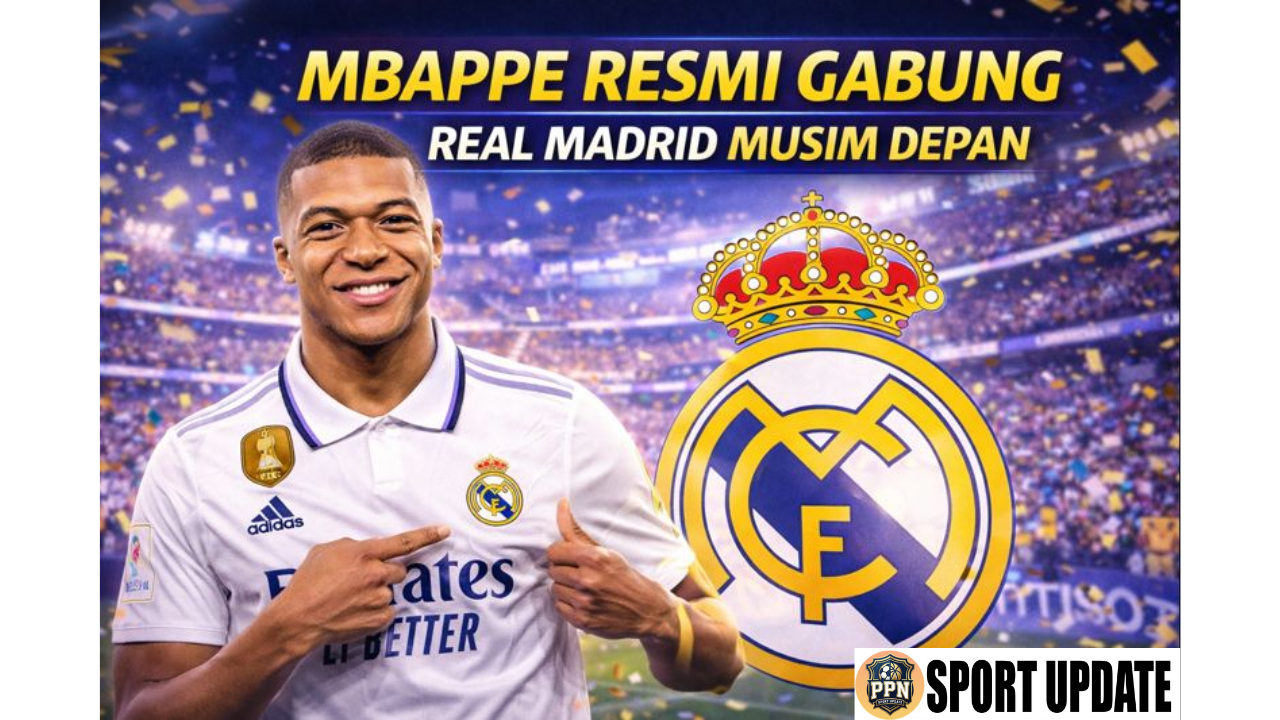 Mbappe Resmi Gabung Real Madrid Musim Depan