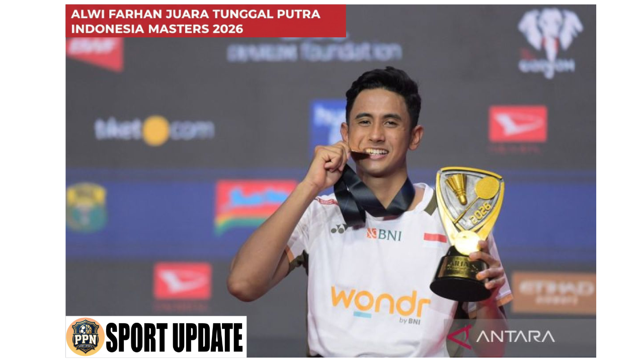 Alwi Farhan Juara Tunggal Putra Indonesia Masters 2026