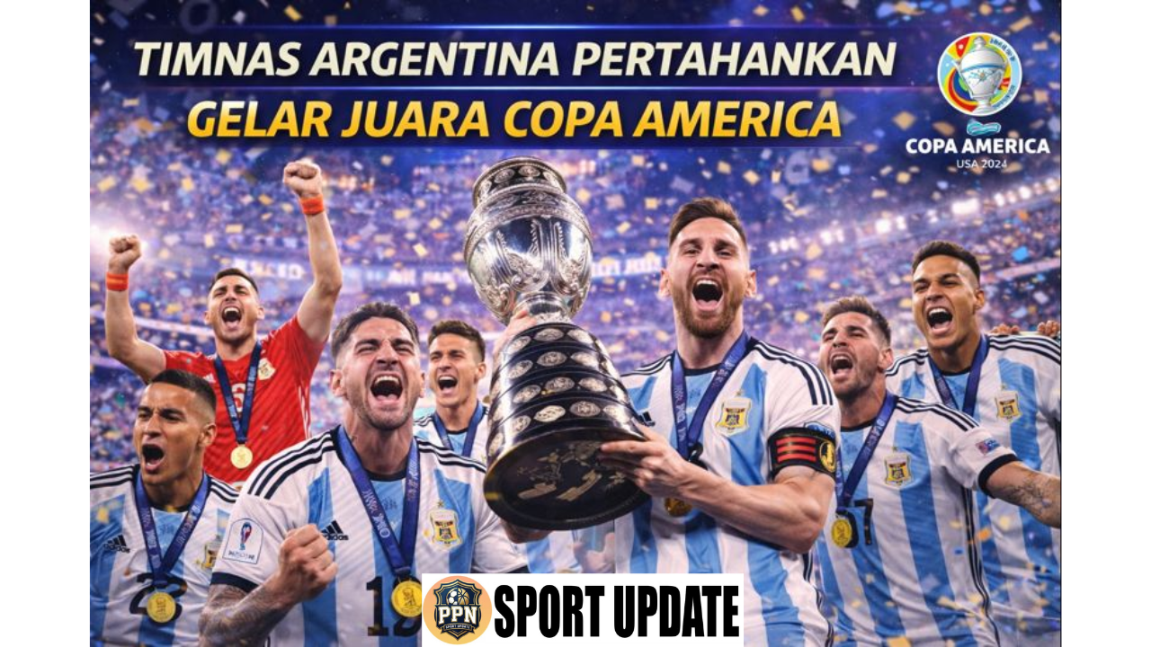 Timnas Argentina Pertahankan Gelar Juara Copa America