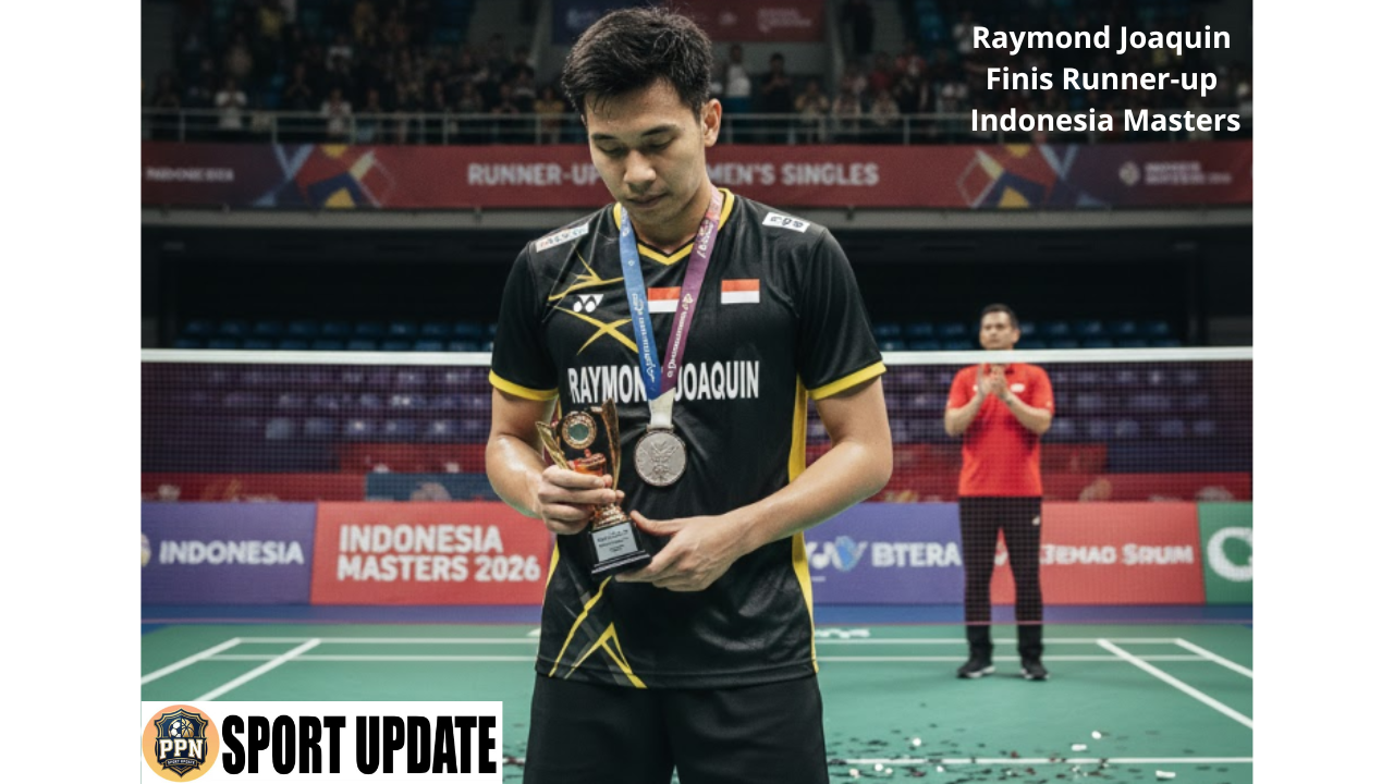 Raymond Joaquin Finis Runner-up Indonesia Masters