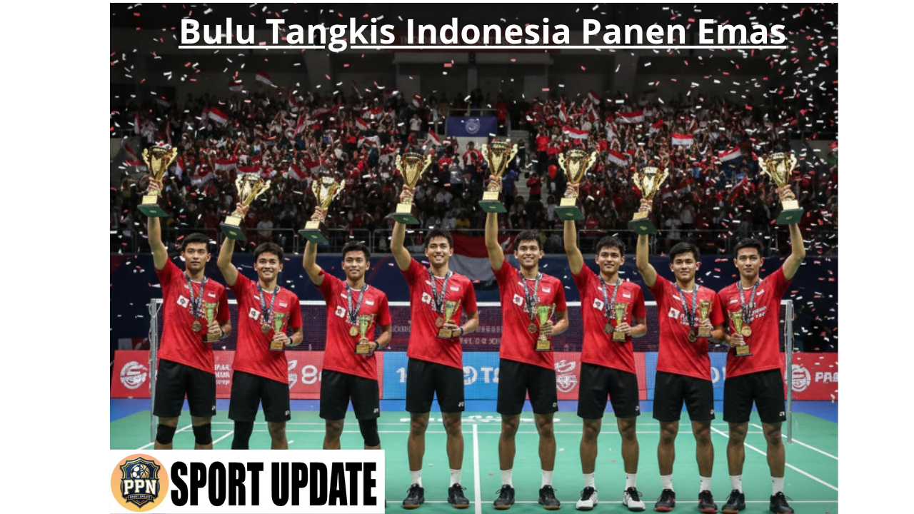 Bulu Tangkis Indonesia Panen Emas