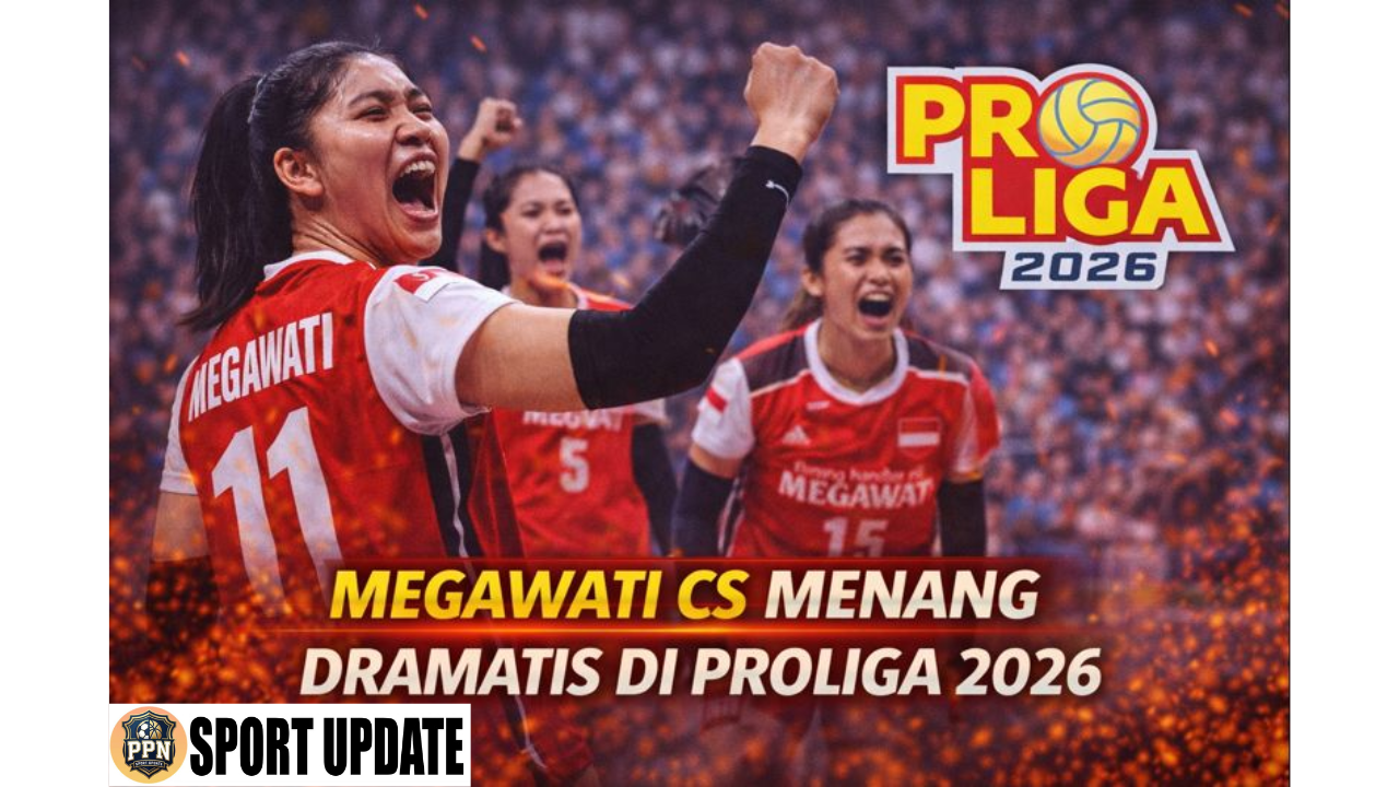 Megawati Cs Menang Dramatis di Proliga 2026