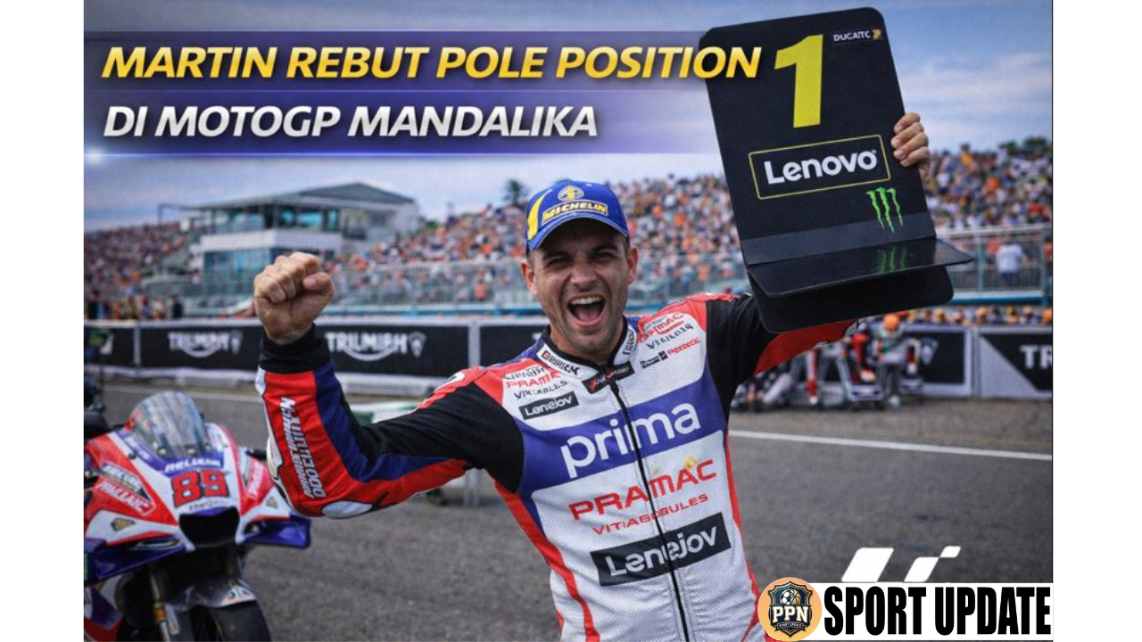 Martin Rebut Pole Position di MotoGP Mandalika