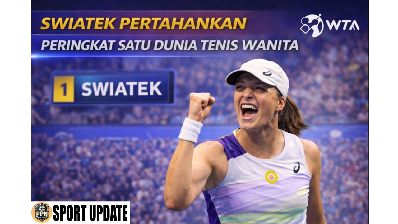 Swiatek Pertahankan Peringkat Satu Dunia Tenis Wanita