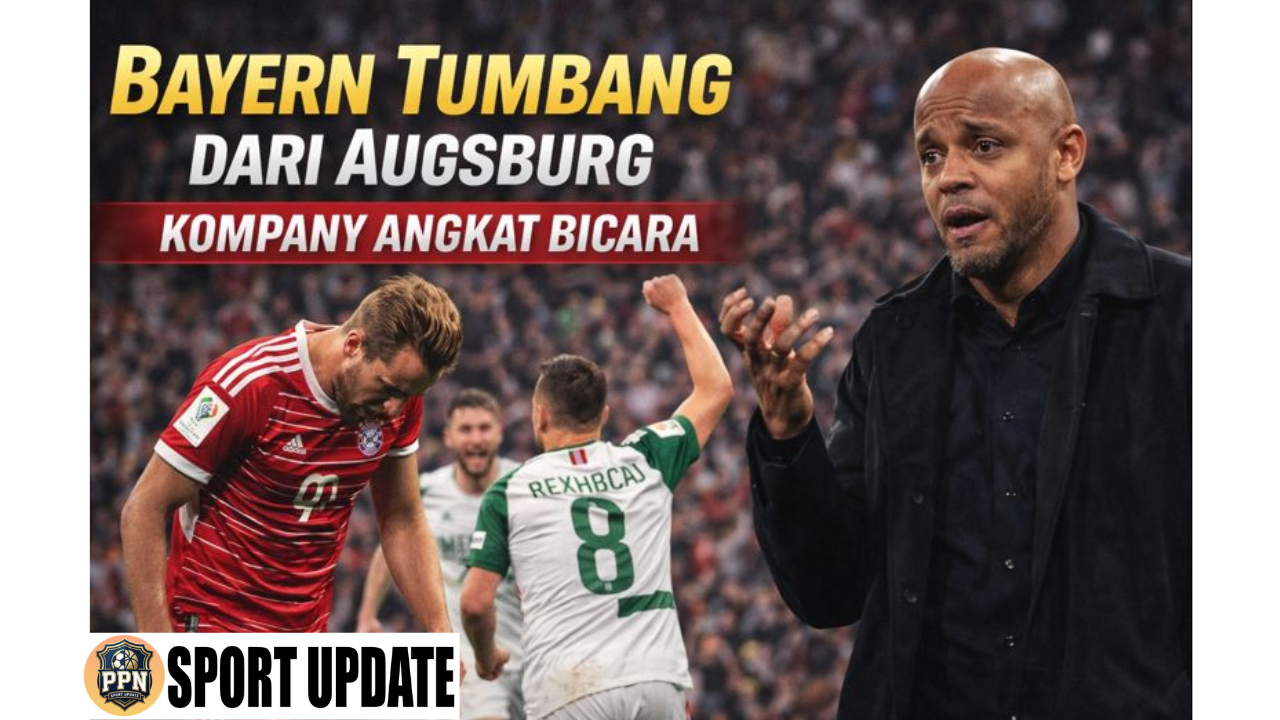 Bayern Tumbang dari Augsburg, Kompany Angkat Bicara
