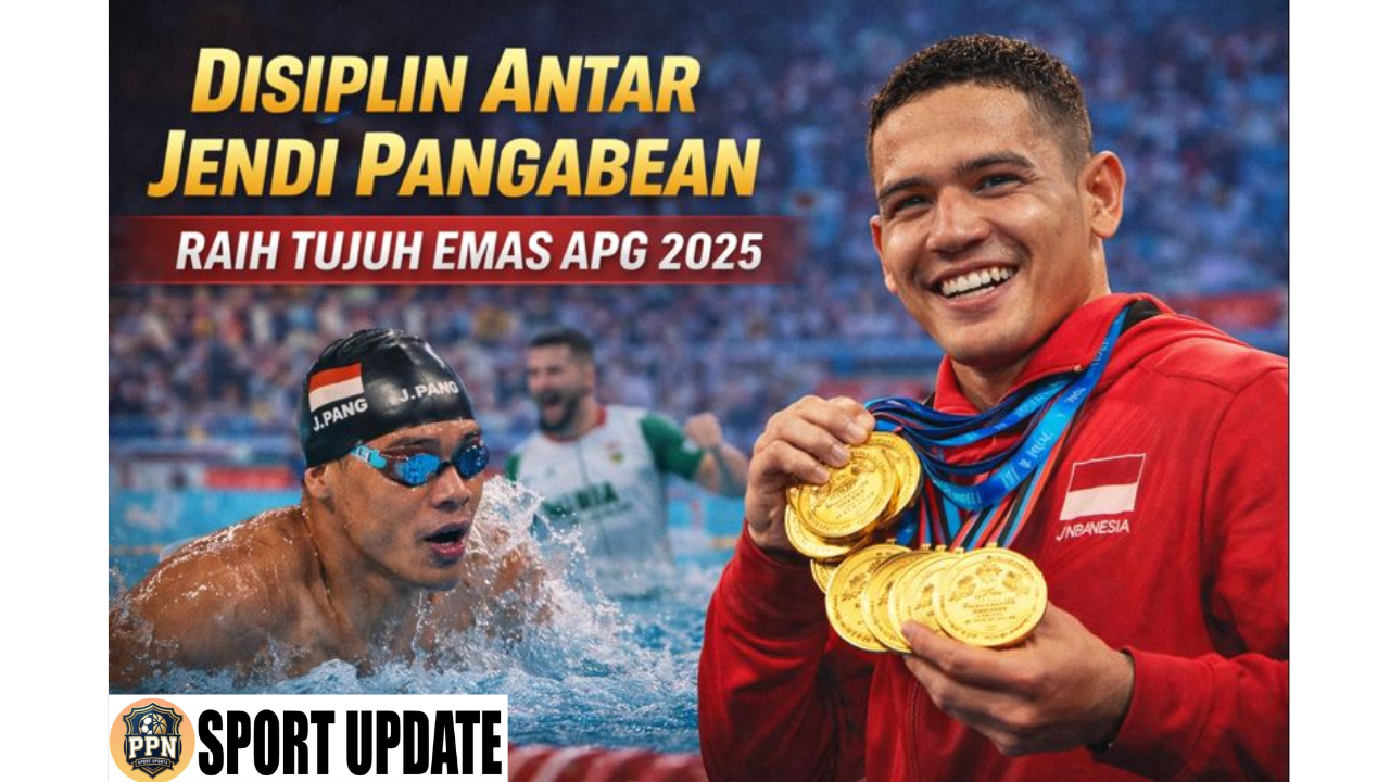 Disiplin Antar Jendi Pangabean Raih Tujuh Emas APG 2025