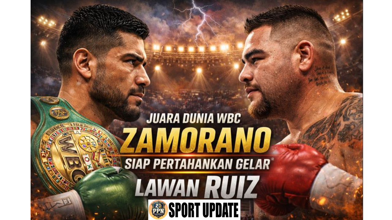 Juara Dunia WBC Zamorano Siap Pertahankan Gelar Lawan Ruiz