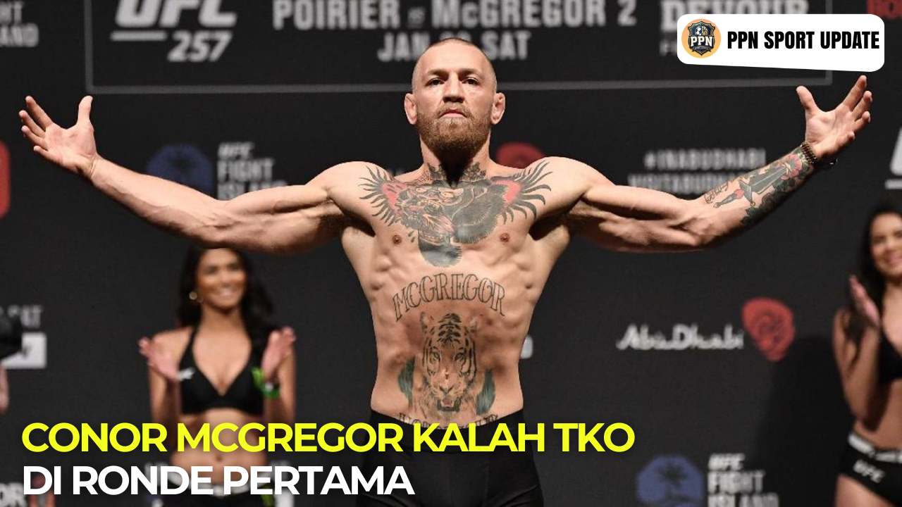 Conor McGregor Kalah TKO Di Ronde Pertama