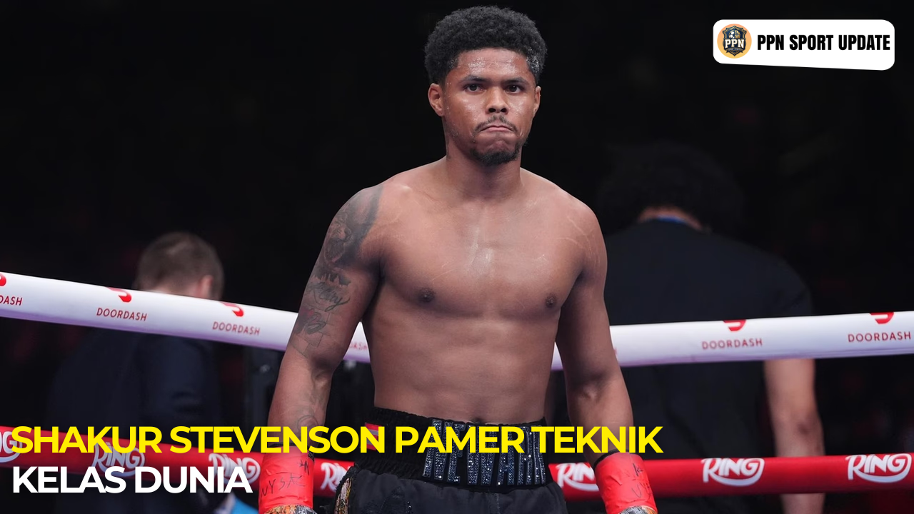 Shakur Stevenson Pamer Teknik Kelas Dunia