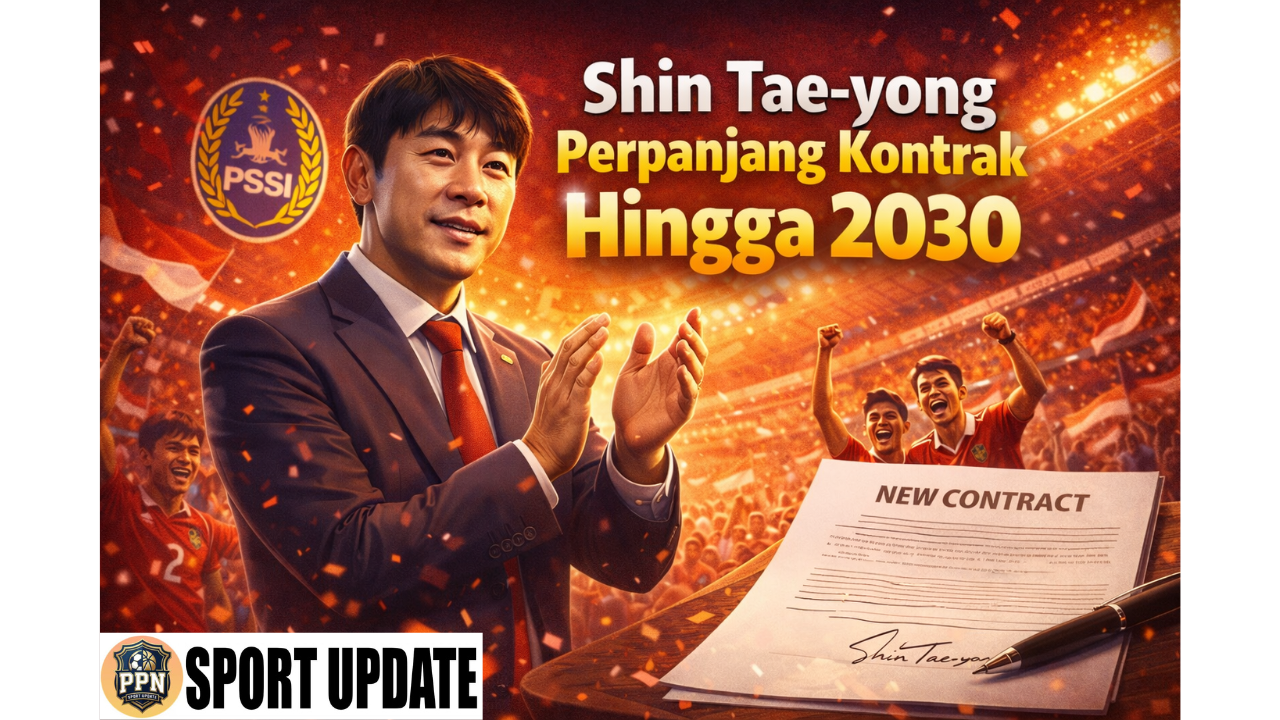 Shin Tae yong Perpanjang Kontrak Hingga 2030