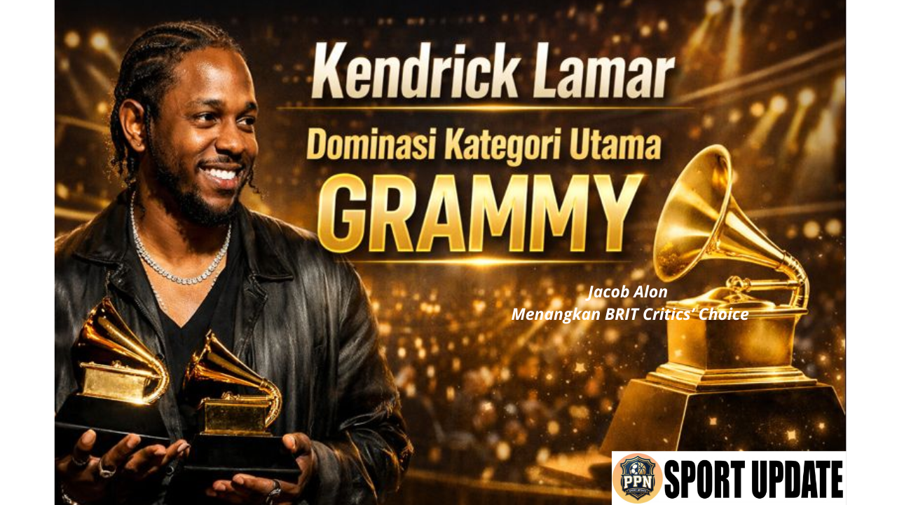 Kendrick Lamar Dominasi Kategori Utama Grammy