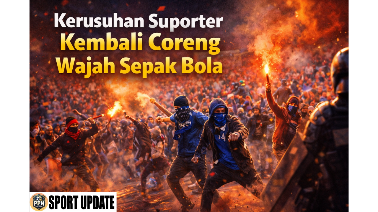 Kerusuhan Suporter Kembali Coreng Wajah Sepak Bola