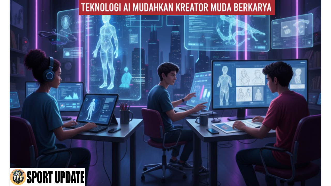 Teknologi AI Mudahkan Kreator Muda Berkarya