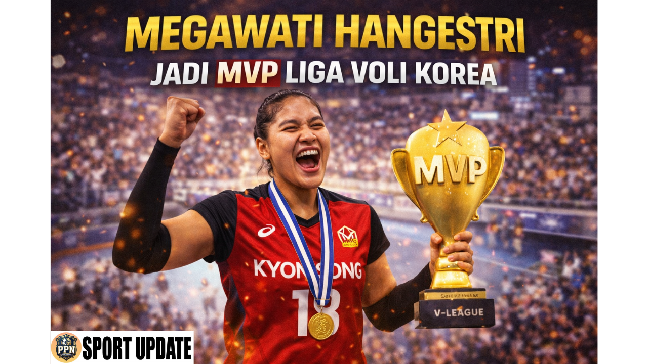 Megawati Hangestri Jadi MVP Liga Voli Korea