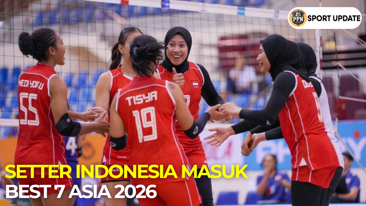 Setter Indonesia Masuk Best 7 Asia 2026