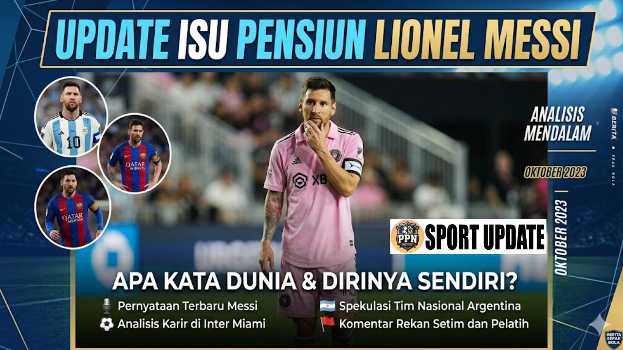 Update Isu Pensiun Lionel Messi