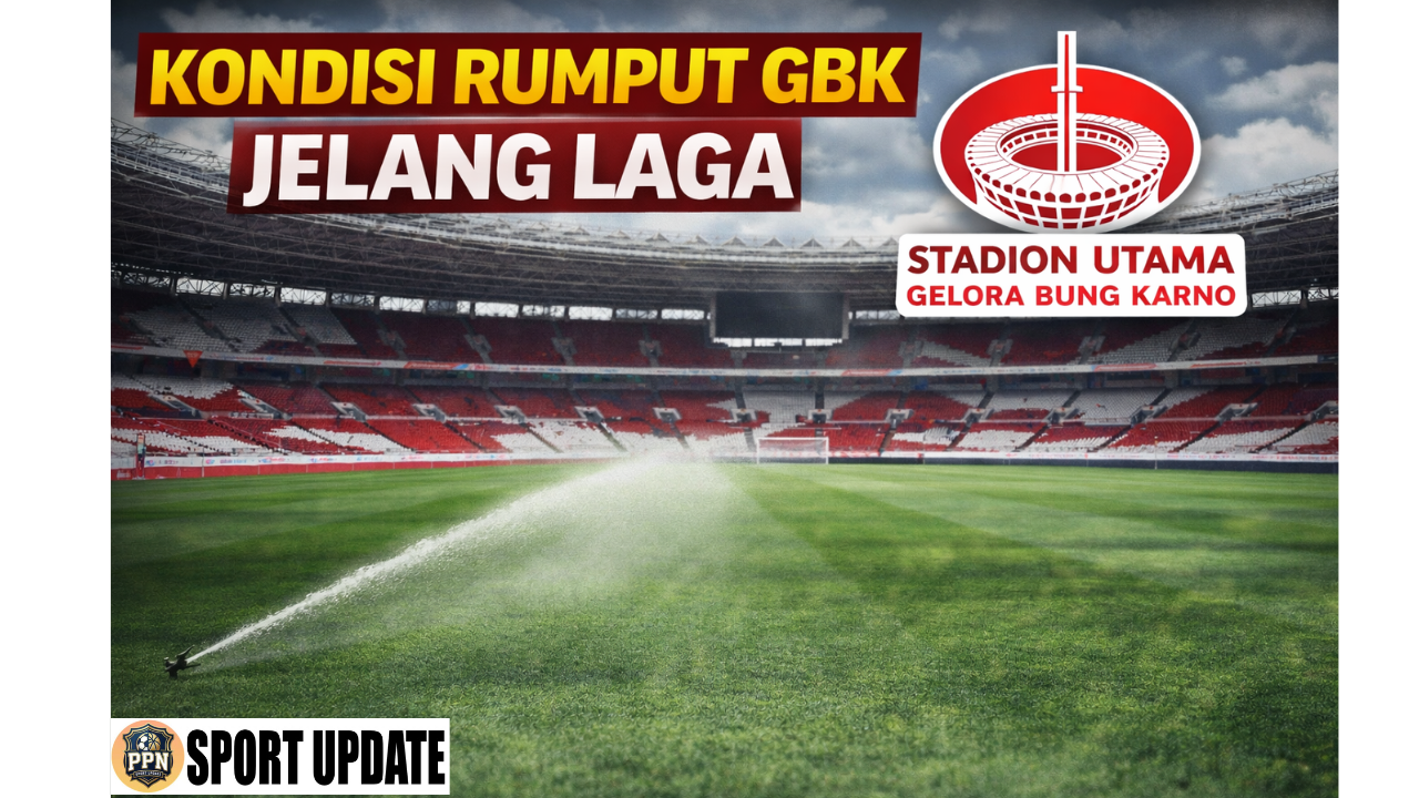 Kondisi Rumput GBK Jelang Laga