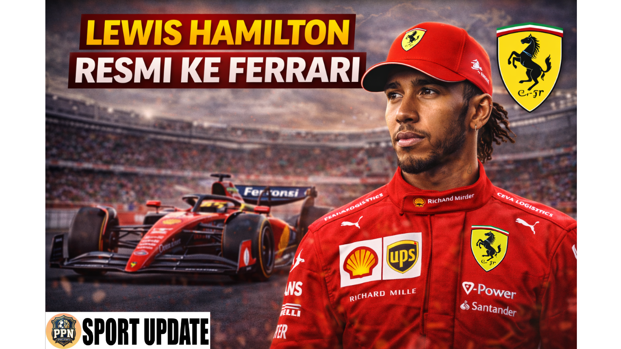 Lewis Hamilton Resmi ke Ferrari