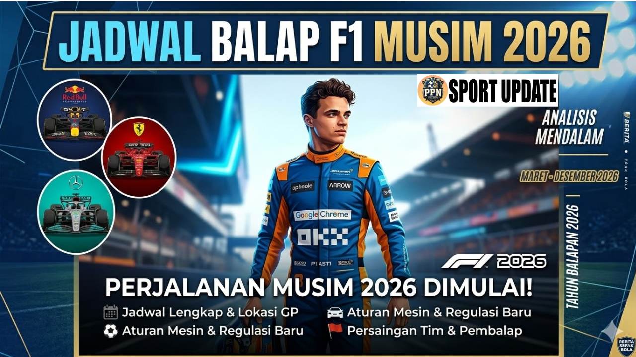 Jadwal Balap F1 Musim 2026