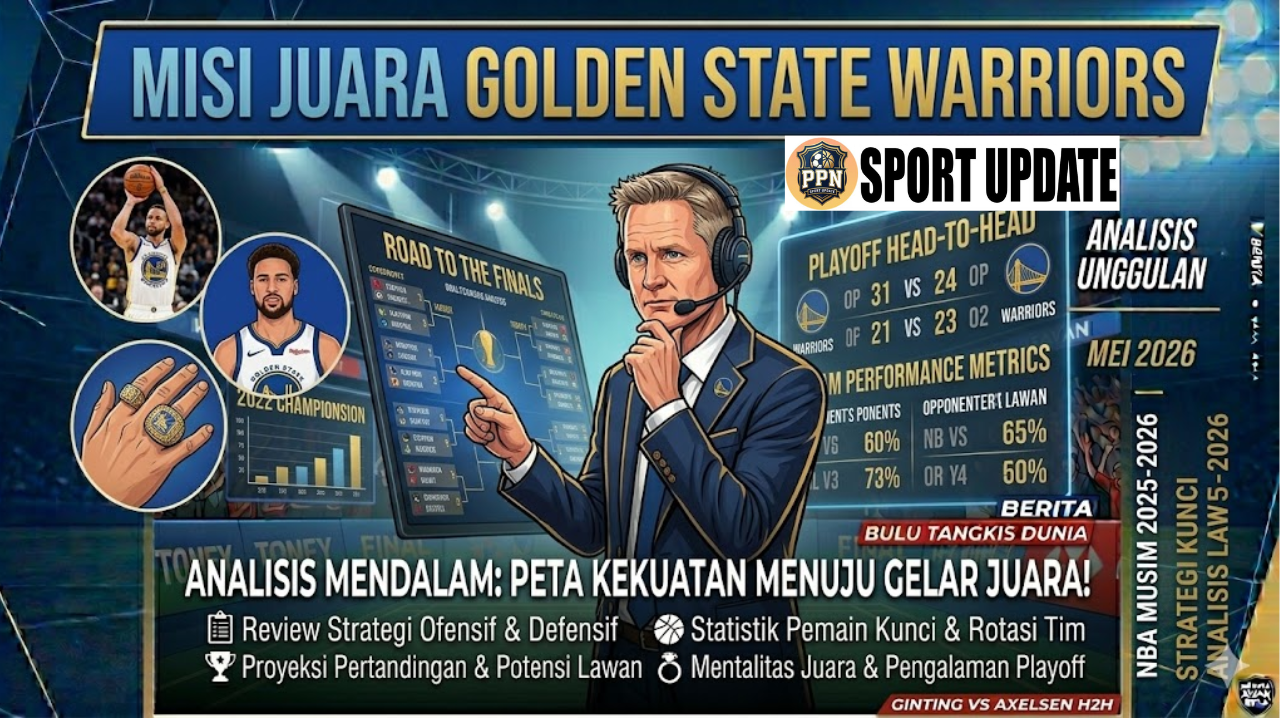 Misi Juara Golden State Warriors