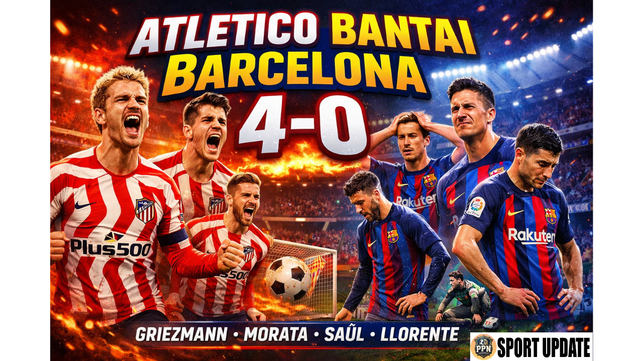 Atletico Bantai Barcelona 4-0