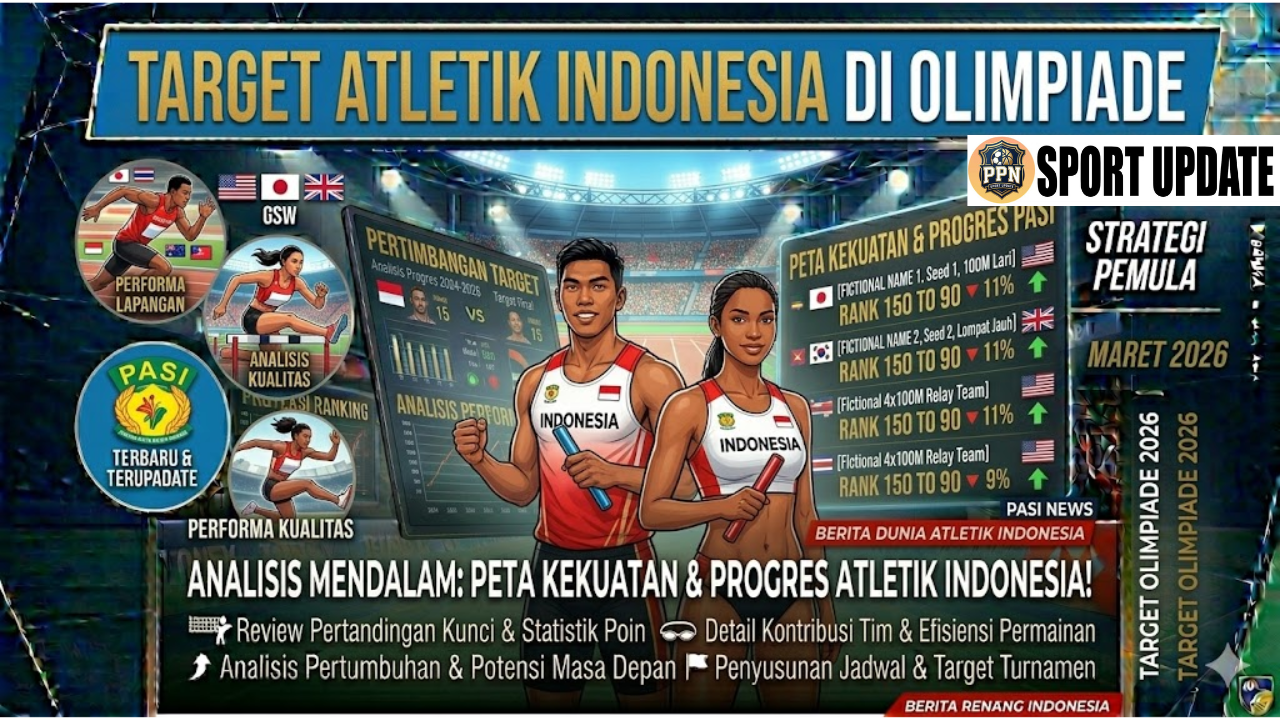 Target Atletik Indonesia di Olimpiade
