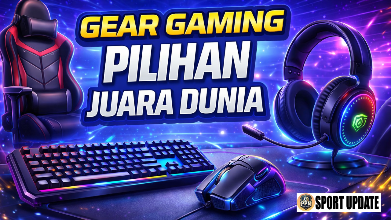 Gear Gaming Pilihan Juara Dunia