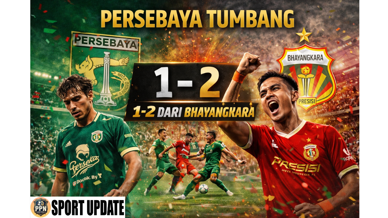 Persebaya Tumbang 1-2 dari Bhayangkara