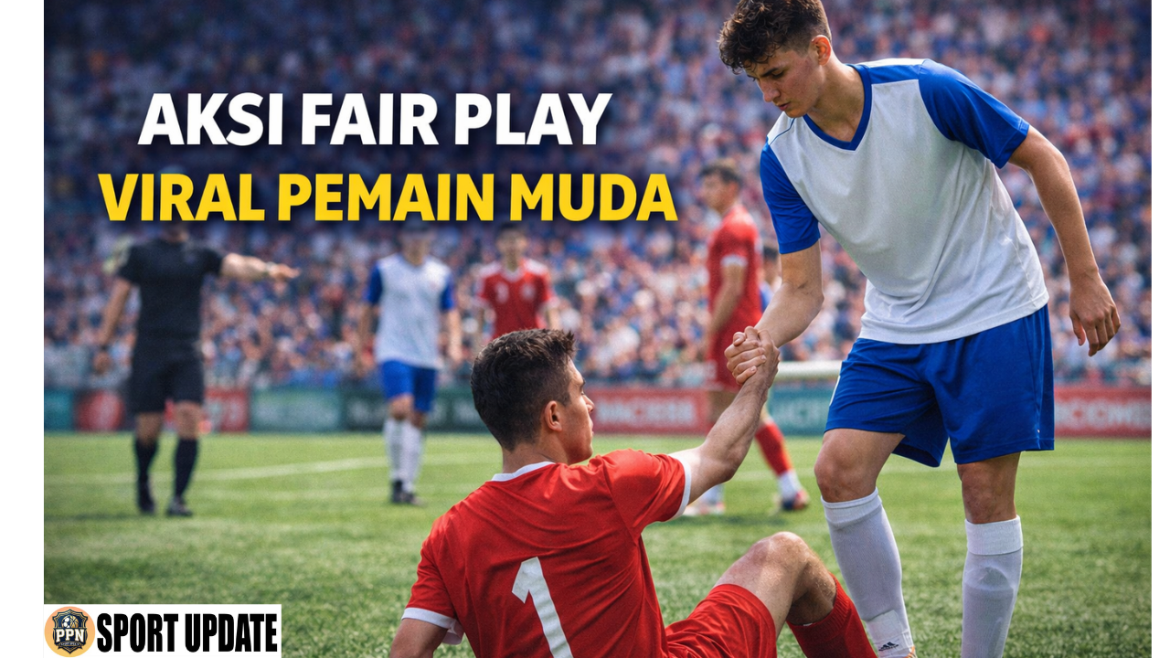 Aksi Fair Play Viral Pemain Muda