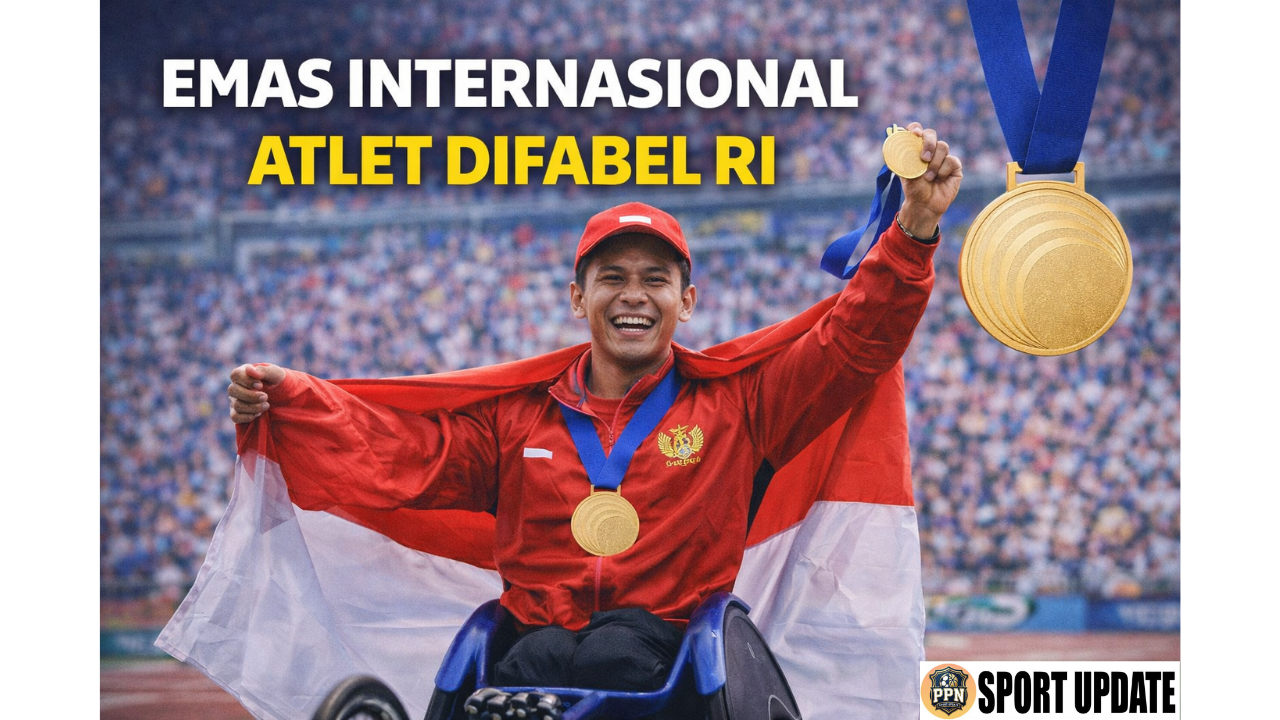 Emas Internasional Atlet Difabel RI