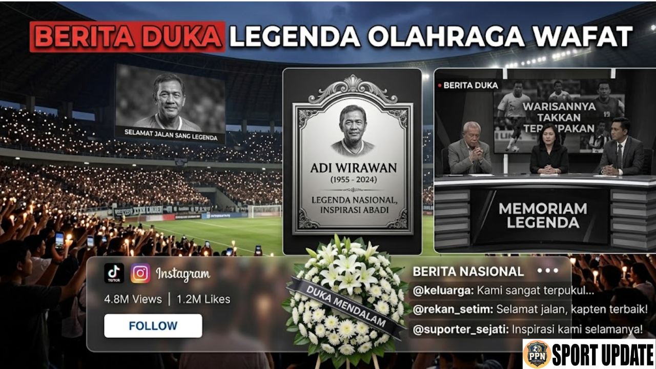Berita Duka Legenda Olahraga Wafat